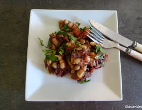 Le coco rose à l'huile d'olive, salade turque