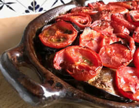 Gratin de légumes d'été et agneau haché