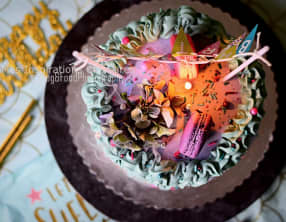 Gateau fault line Cake