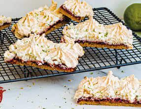 Biscuits framboise citron vert coco