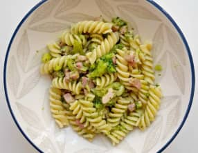 Pâtes aux brocolis et pancetta