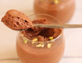 Mousse au chocolat vegan sans oeufs