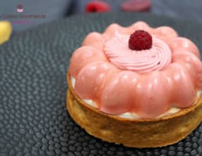 Tartelette Vanille Framboise