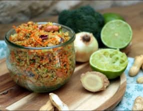 Taboulé de quinoa aux saveurs asiatiques