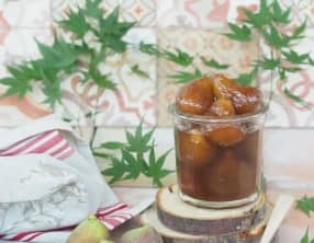 Figue confite au sirop