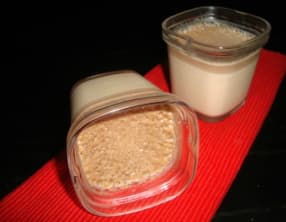 Petits pots de chocolat pralinoise à la Multidélices