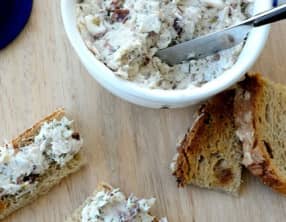 Rillettes de rouget aux baies roses