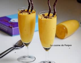 Mousse au chocolat dulcey et blancs d'oeufs