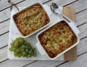 Flognarde aux raisins