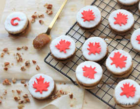 Biscuits canadiens Erable, pomme et pécan