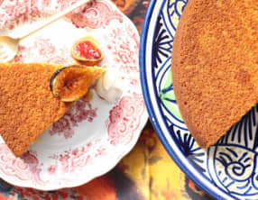 Gâteau à l'huile d'olive, au citron et au poivre blanc