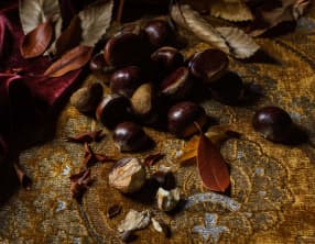 Soupe de châtaigne au lait de brebis