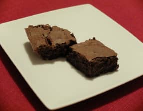 Fondant au chocolat et au lait de coco