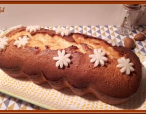Cake à la pâte d'amande et à la fleur d'oranger