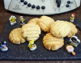 Biscuits au beurre et à la fleur d'oranger au thermomix