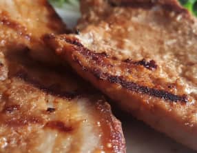 Grillade au beurre d'arachides