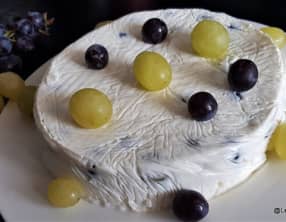 Cheese cake yaourt et ricotta et 2 raisins 