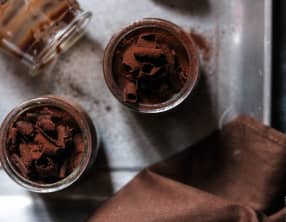 La crème dessert au chocolat