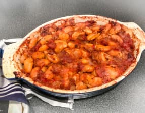 Gros haricots à la grecque