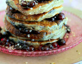 Pancakes aux myrtilles