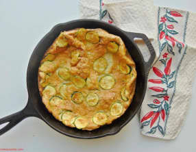 Frittata aux courgettes