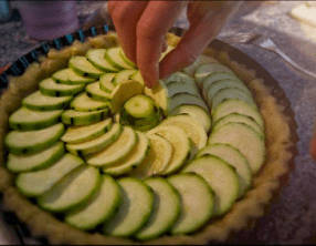 Tarte à la Courgette et au Fromage de Chèvre