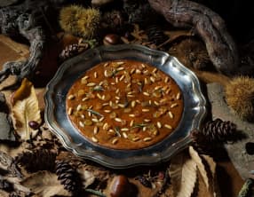 Castagnaccio de Toscane et ricotta