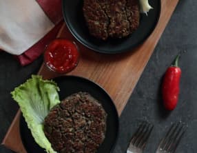 Burger végétarien aux lentilles