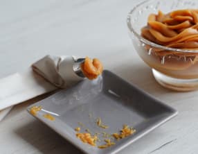 Ganache au beurre de cacahuètes