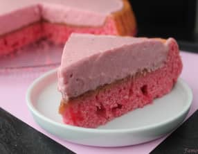 Moelleux à la mousse de fraise