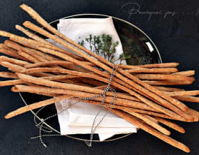 Gressins au levain et zaatar