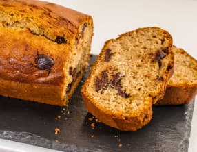 Gâteau du matin à la confiture de prunes et au chocolat