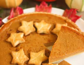 Pumpkin pie ou tarte à la citrouille