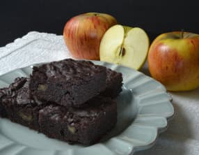 Brownies aux pommes