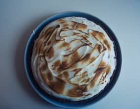 Tarte meringuée chocolat