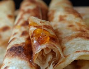 Msemmens très feuilletés sans pétrissage