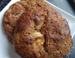 Cookies framboises et chocolat blanc