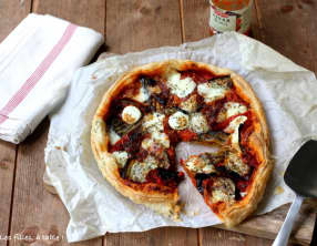 Tarte feuilletée à l’ajvar