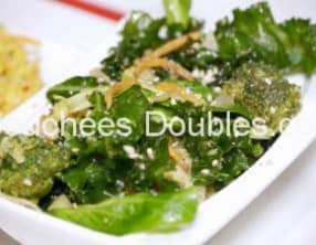 Salade de chou kale alcalinisante