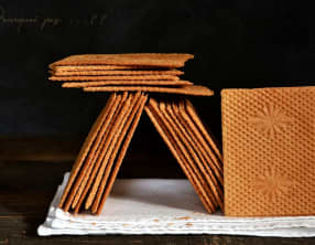 Gaufrettes aux épices spéculoos