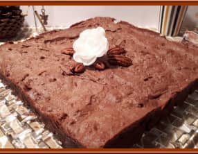 Brownie au chocolat de Cyril Lignac