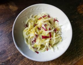 Salade de fenouil au yuzu