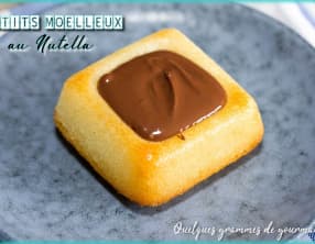 Petits moelleux au Nutella