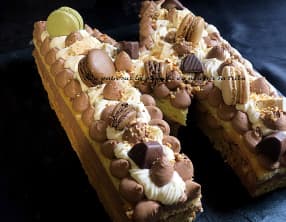 Number cake pour un anniversaire