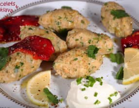Boulettes de lentilles corail