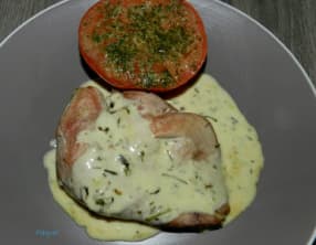 Filet de faisan avec sa sauce au citron et herbes du Causse