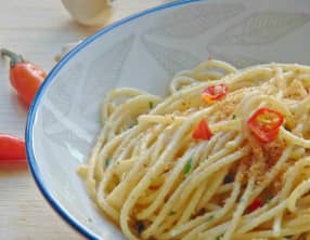 Spaghetti ail, huile et piment