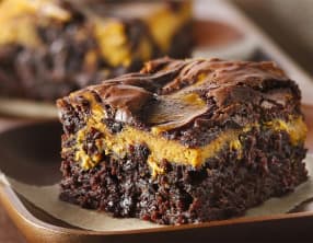 Brownies aux noix et courge