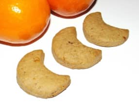 Biscuits cacao et clémentine