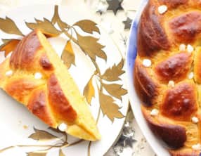 Brioche suédoise sans pétrissage au safran